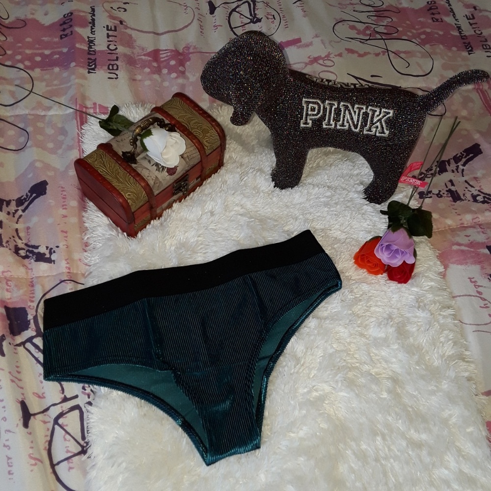 Size L PINK VICTORIAS SECRET Cheekster panty - Picture 2 of 4